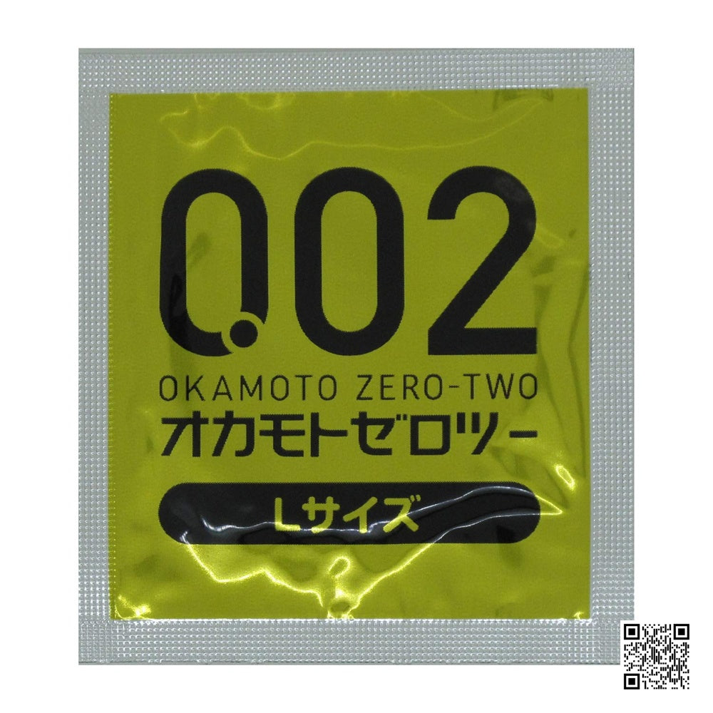 Okamoto【岡本 薄度均一 0.02EX 大碼 (日本版) 58mm 6 片裝 PU 安全套】オカモトゼロツー（0.02）Lサイズ6コ入