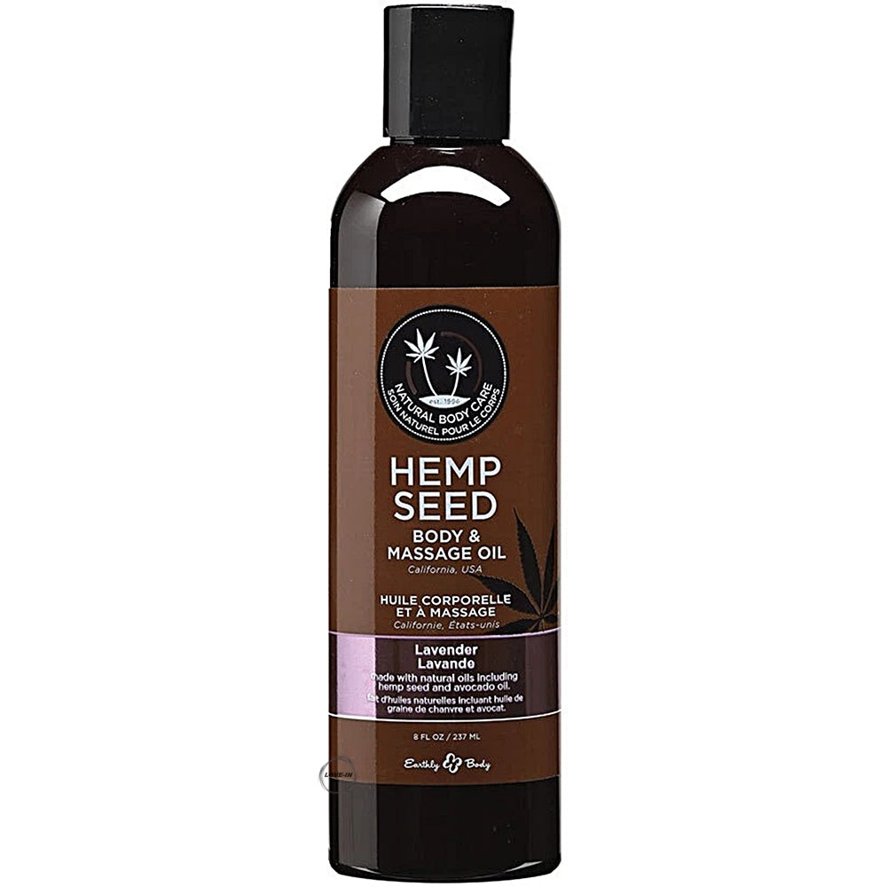 Earthly Body【薰衣草味大麻籽按摩油】Hemp Seed Massage Oil Lavender Scent