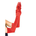 Leg Avenue【超長緞面歌劇服裝手套】Extra Long Opera Length Satin Gloves-Red