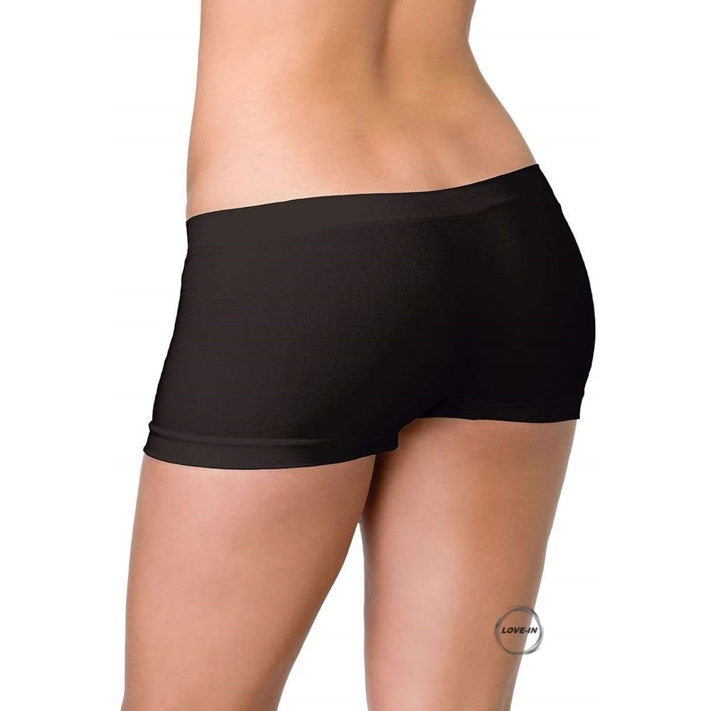 Leg Avenue【無縫性感平腳褲】Basic Seamless Cheeky Boyshorts