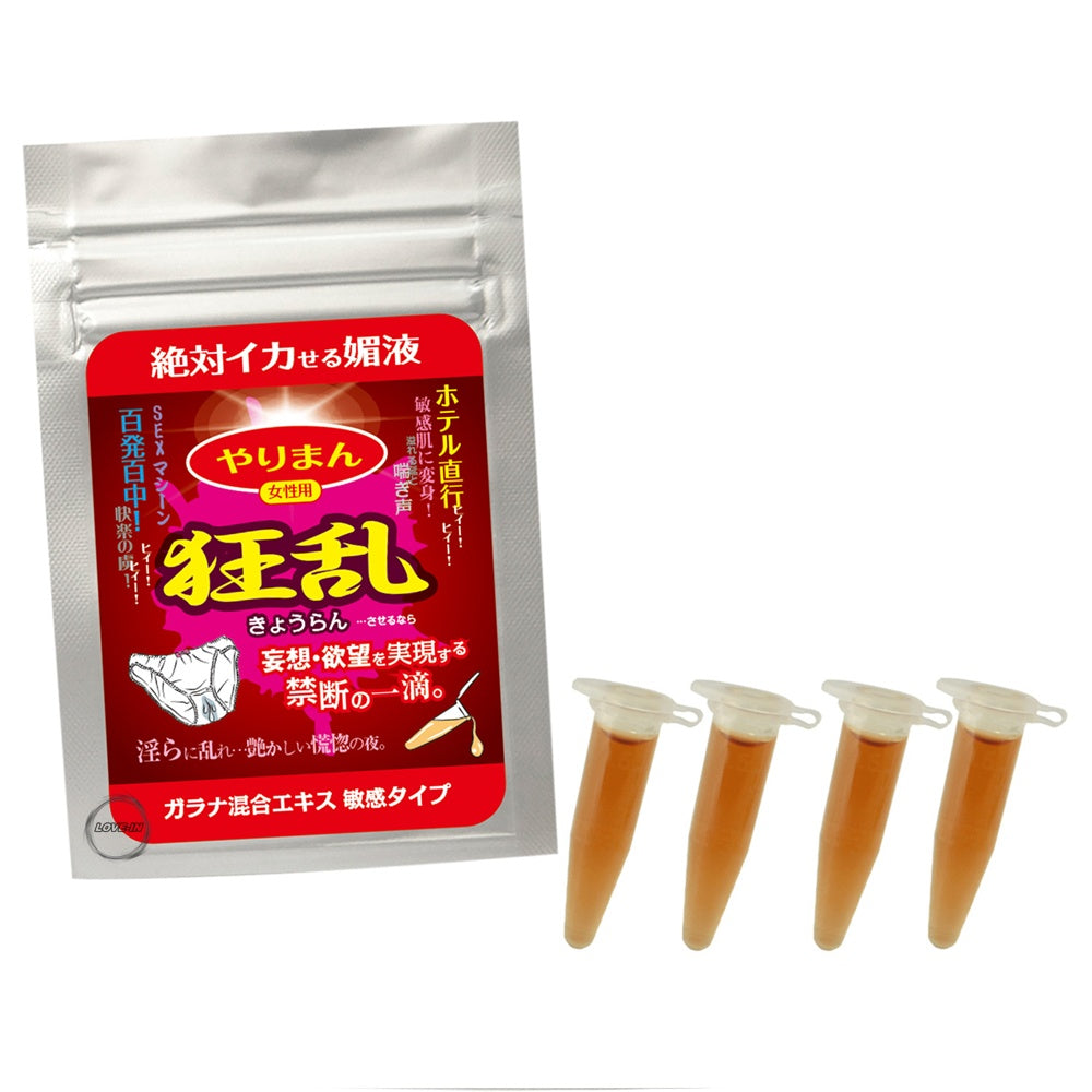 WILD ONE【狂亂-日本創科-天然植物-女性專用-催情飲品】やりまん 狂乱 敏感タイプ(ガラナ混合エキス配合)