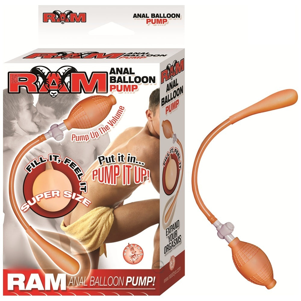 Nasstoys【擴展菊門氣囊】Ram Anal Balloon Pump - Flesh