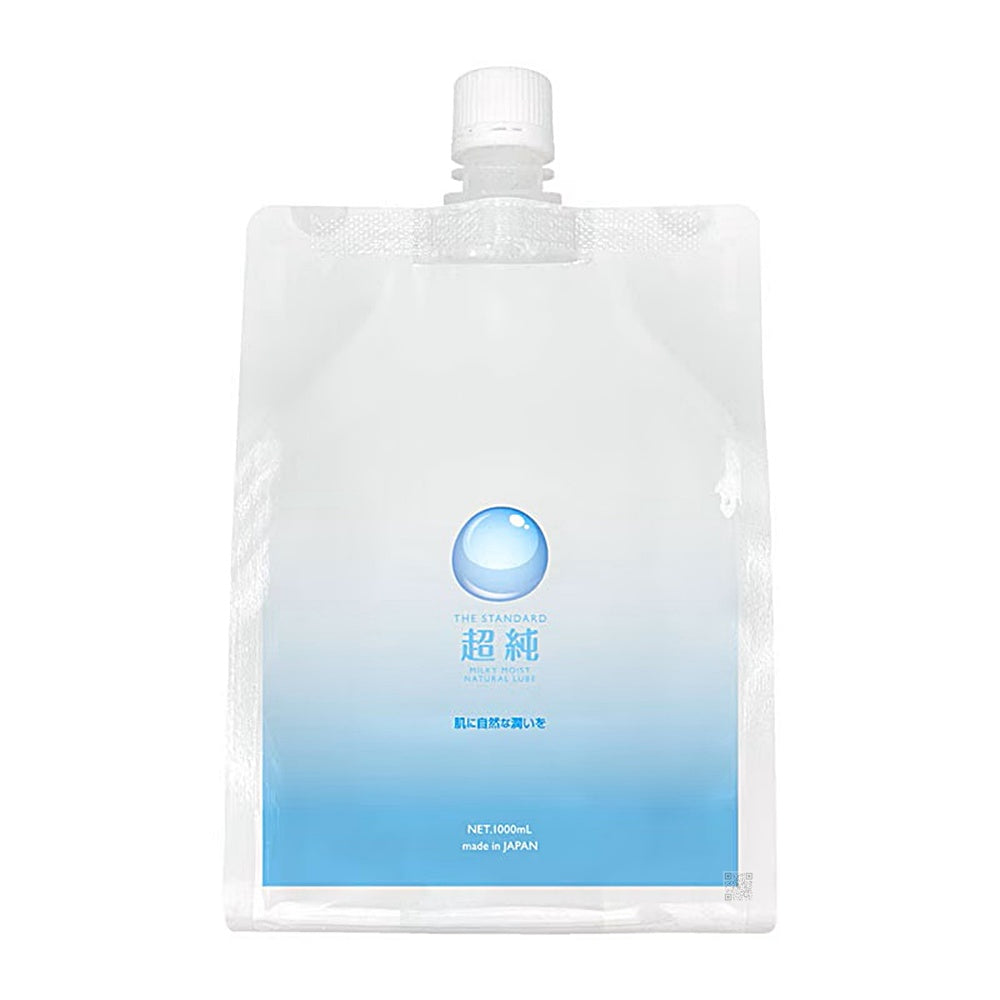 FUJI WORLD【The Standard 超純系列-Milky Moist-奶油保濕版-1000ml】超純ローション ミルキーモイスト1000ml