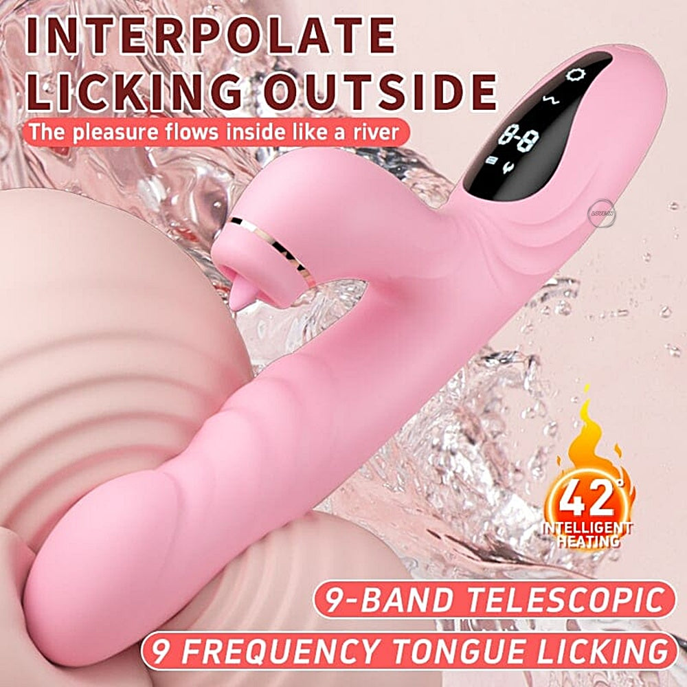 YEAIN【魔法手指-愛神之手的案壓震動棒】Magic Fingers Sucking Vibrators