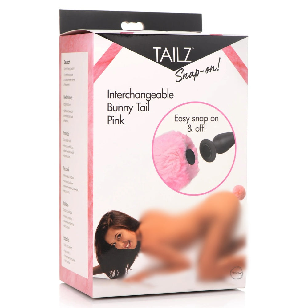 XR Brands【可互換兔子尾巴】Interchangeable Bunny Tail