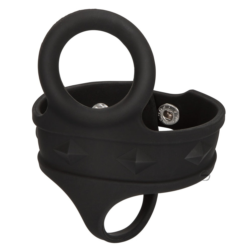 CalExotics【三段調節睪丸分離器】Silicone Tri-Snap Ball Spreader