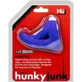 hünkyjunk【混合式矽膠增強淚滴形持久環】Slingshot Silicone 3 Ring Teardrop Cock Ring