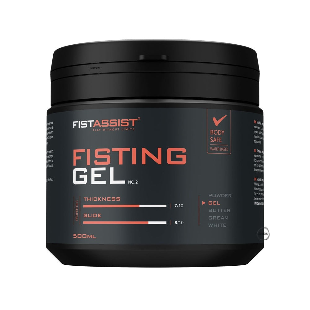 Cobeco Pharma【拳交專用水溶性凝膠潤滑劑】Fist Assist Fisting Gel Lube 500ml