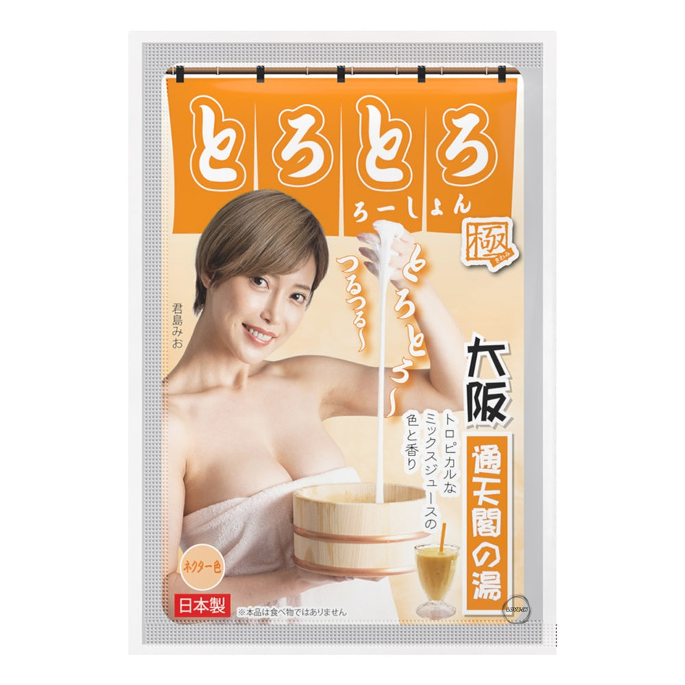 SSI Japan【通天閣溫泉-大阪府-什果-溫泉浸浴按摩潤滑粉】とろとろローション極 通天閣の湯(大阪)