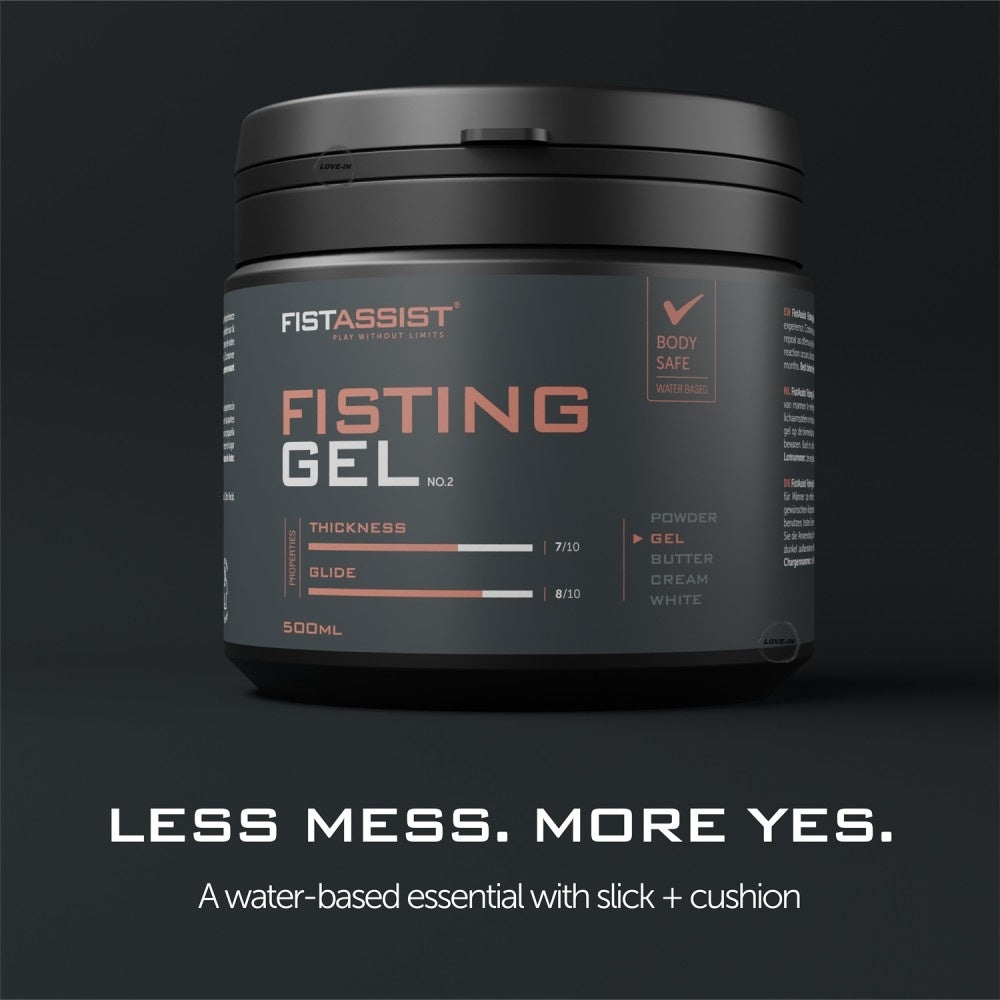 Cobeco Pharma【拳交專用水溶性凝膠潤滑劑】Fist Assist Fisting Gel Lube 500ml