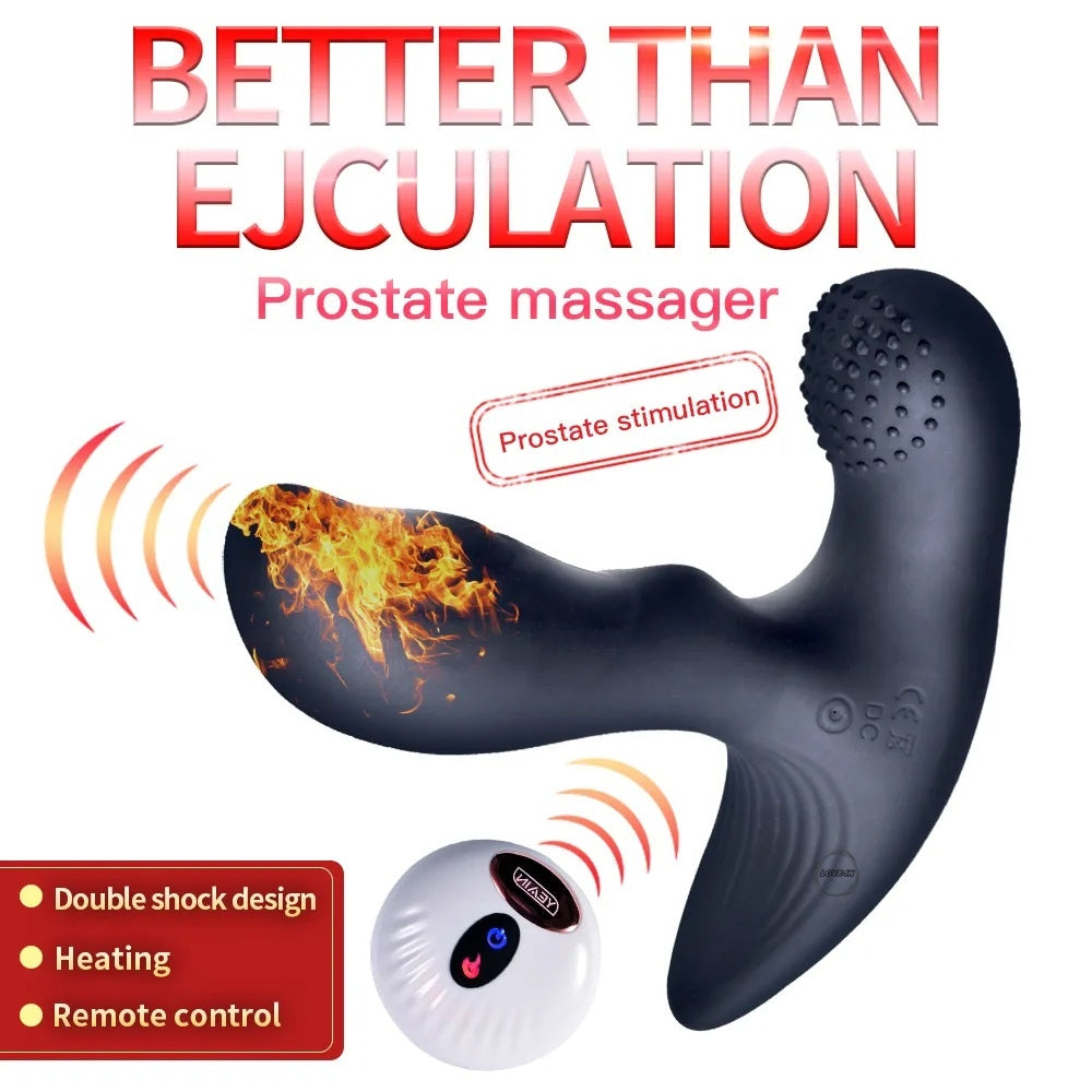 YEAIN【夜櫻-亞當-無線遙控加熱前列腺按摩器】Wireless Remote Control Prostate Massage Anal Vibrating Anal Plug