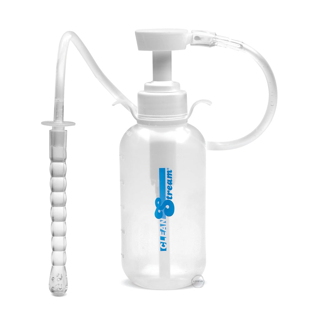 XR Brands【噴嘴按壓式灌腸瓶】Pump Action Enema Bottle with Nozzle