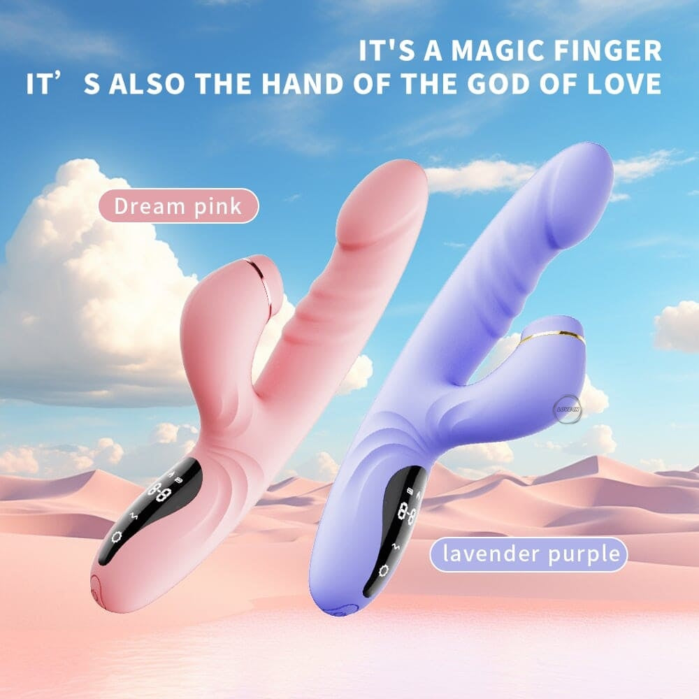 YEAIN【魔法手指-愛神之手的案壓震動棒】Magic Fingers Sucking Vibrators