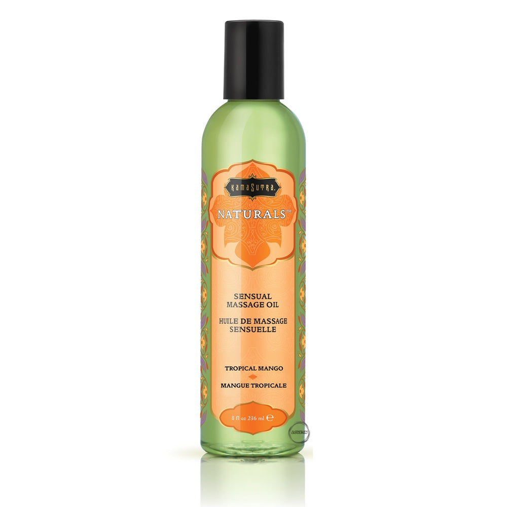 Kama Sutra【熱帶芒果味長效配方按摩油】Naturals Massage Oil Tropical Mango