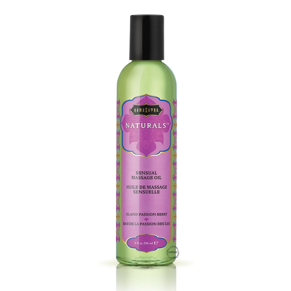 Kama Sutra【大自然島嶼熱情果長效配方按摩油】Naturals Massage Oil Island Passion Berry