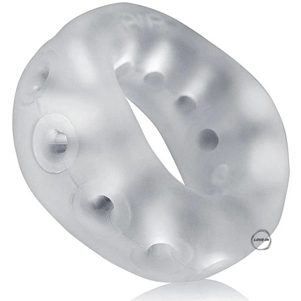 OXBALLS【超彈力氣墊矽膠屌環】Air Super-Lite Airflow Cockring-Cool Ice