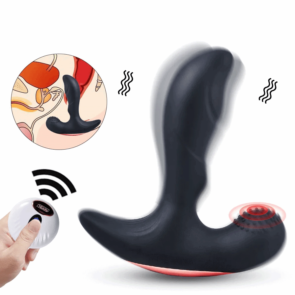 YEAIN【夜櫻-亞當-無線遙控加熱前列腺按摩器】Wireless Remote Control Prostate Massage Anal Vibrating Anal Plug