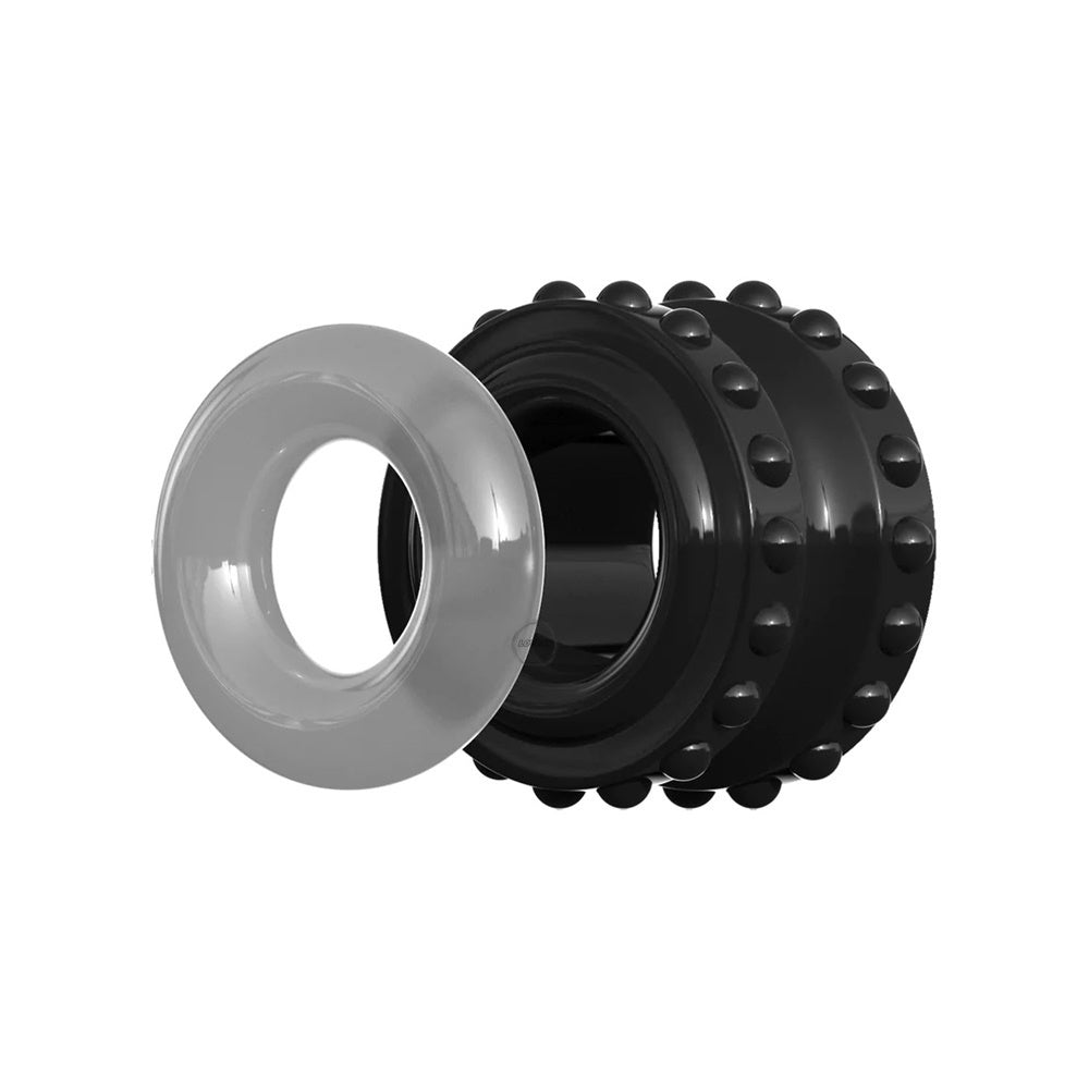 Pipedream【二合一分體專業高級持久環】Pro Performance Advanced C-Ring