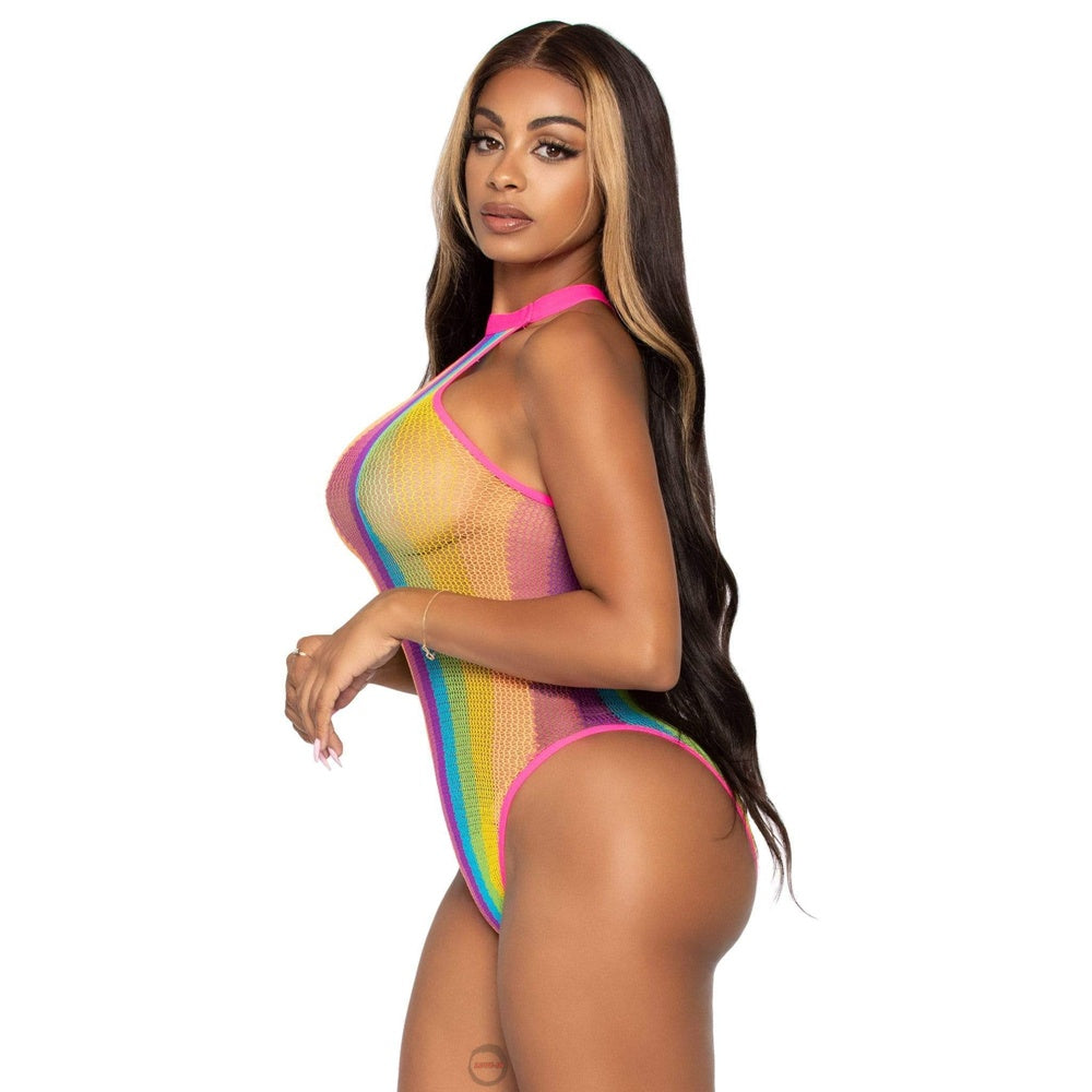 Leg Avenue【彩虹連身內衣】Daydream Rainbow Bodysuit