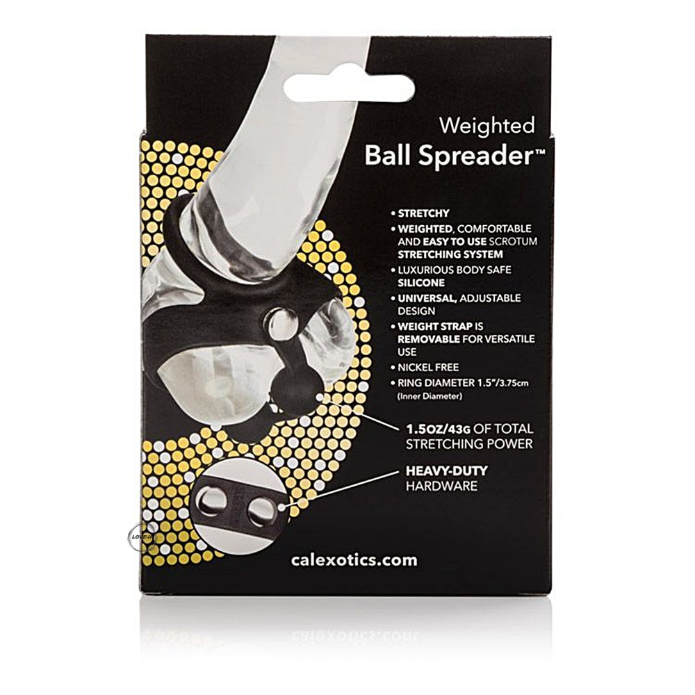 CalExotics【加重睪丸分離器】Tri-Snap Weighted Ball Spreader-45 grams