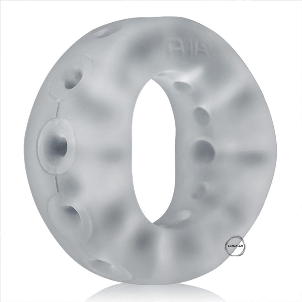 OXBALLS【超彈力氣墊矽膠屌環】Air Super-Lite Airflow Cockring-Cool Ice