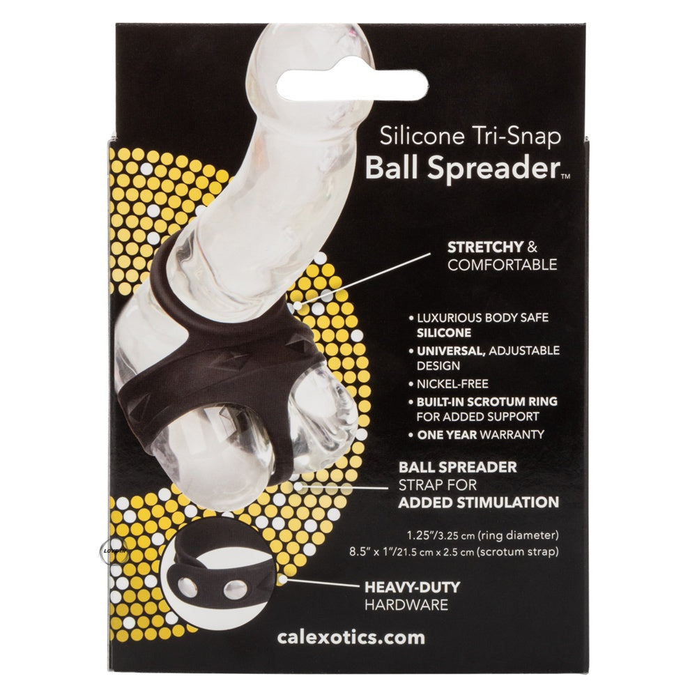 CalExotics【三段調節睪丸分離器】Silicone Tri-Snap Ball Spreader