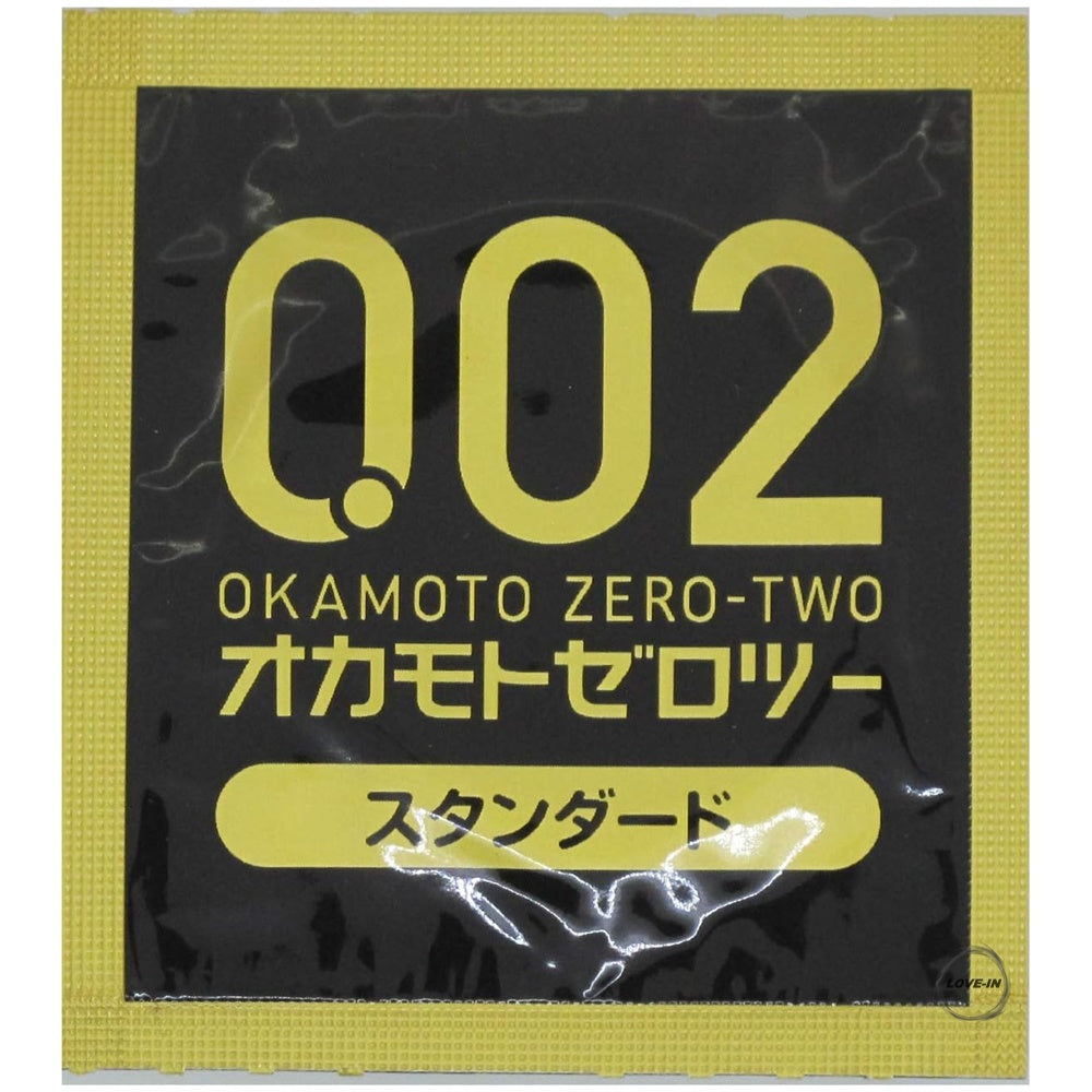 Okamoto【岡本 薄度均一 0.02EX (日本版) PU 安全套  6 片裝】オカモトゼロツー（0.02）スタンダード6コ入