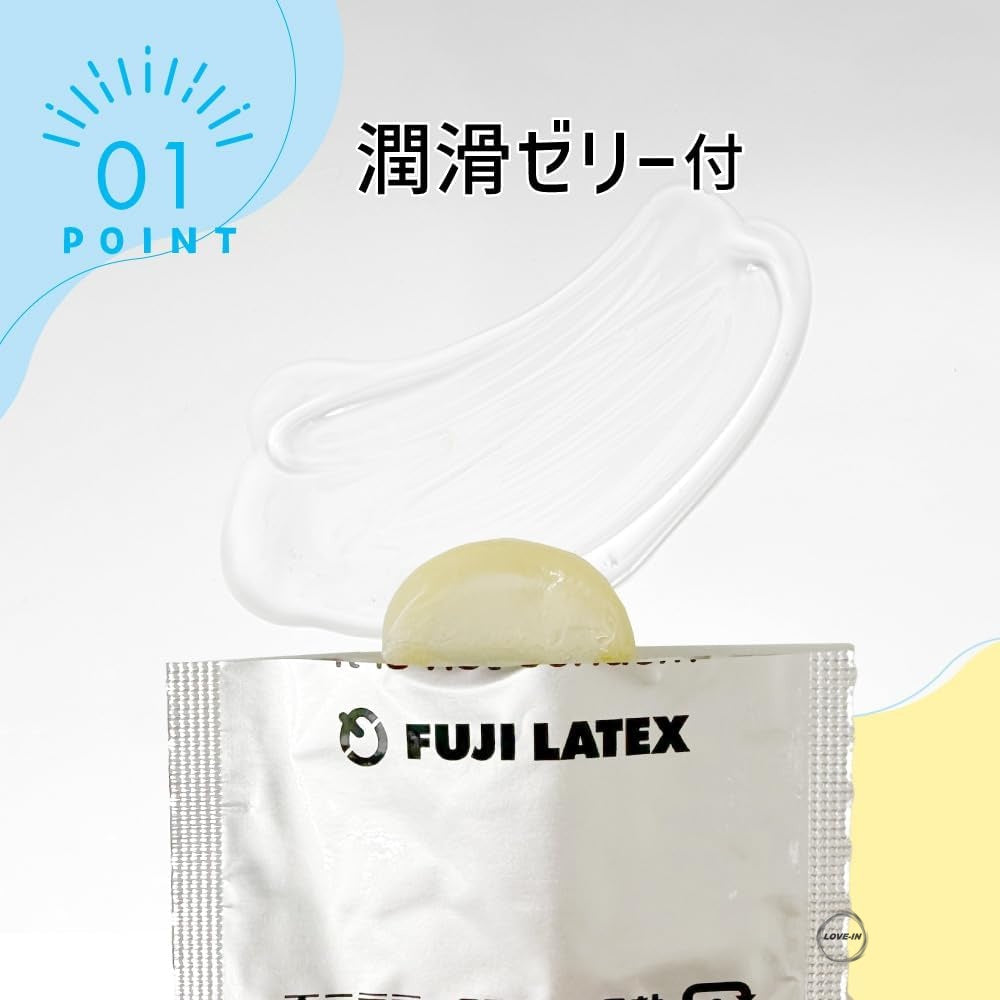 FUJI LATEX【指愛套 6個裝（附潤滑劑手指套）】ユビコン 6個入り(潤滑剤付指サック)