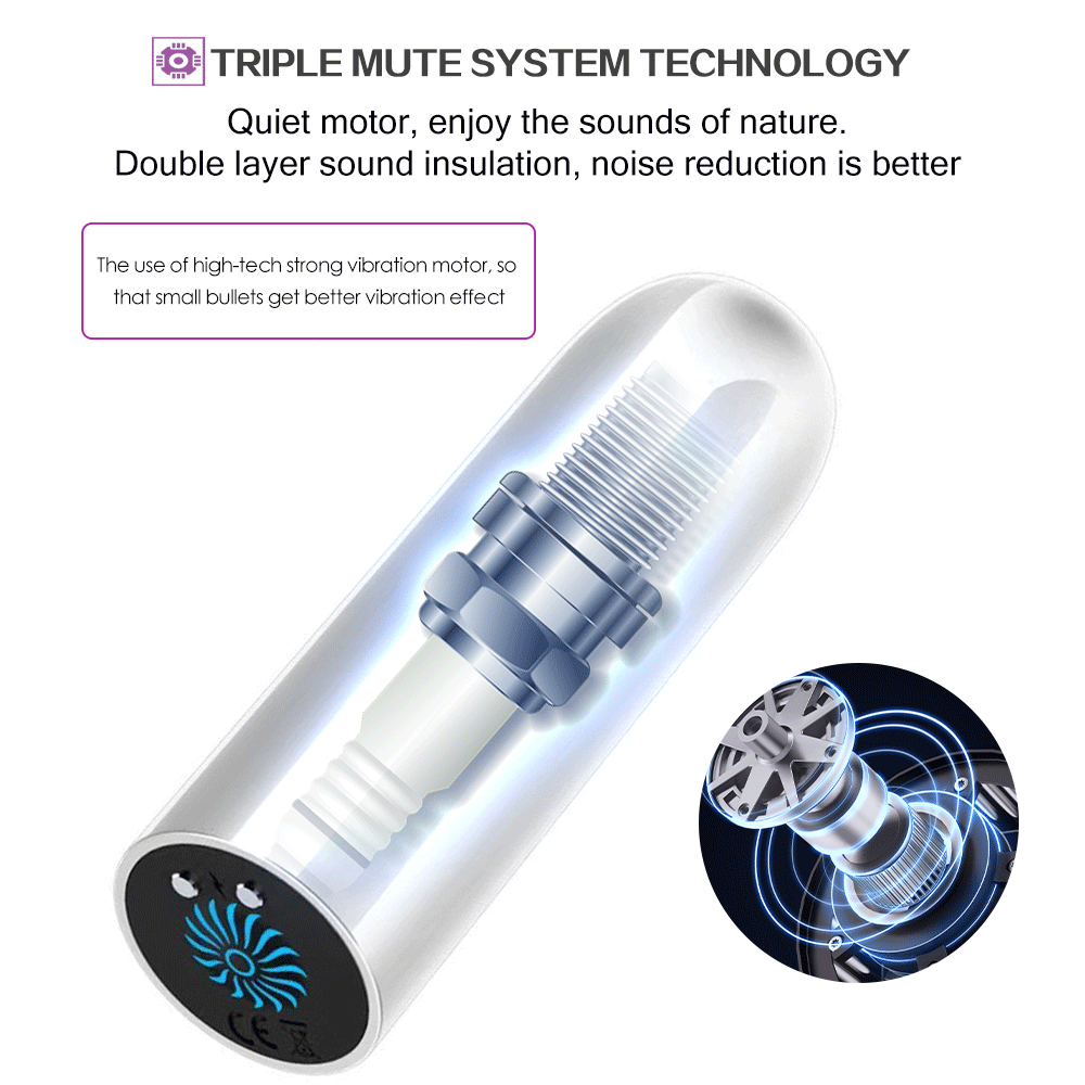 Yeain【夜櫻-防水強震變頻跳蛋-超強震動】Vibrator 10 Frequency Metal Vibration Egg
