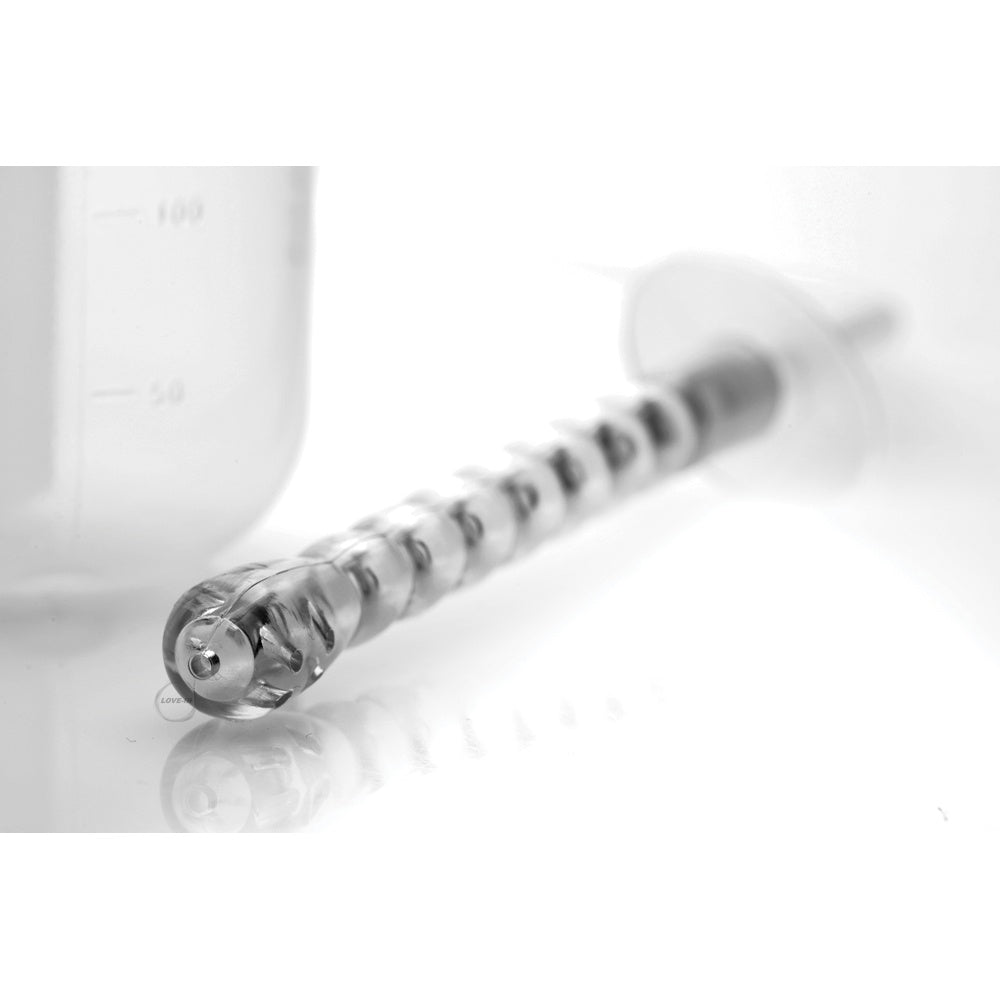 XR Brands【噴嘴按壓式灌腸瓶】Pump Action Enema Bottle with Nozzle