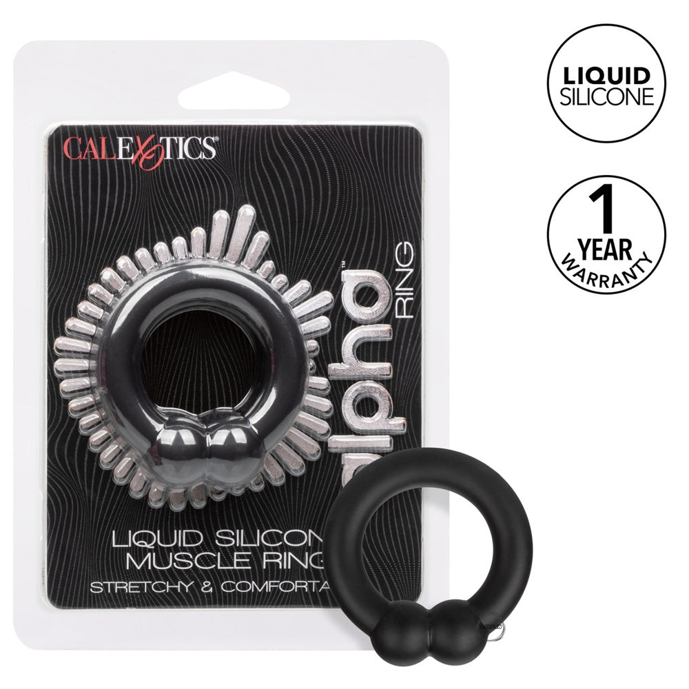 CalExotics【液態矽膠肌肉屌環】Alpha-Liquid Silicone Muscle Ring