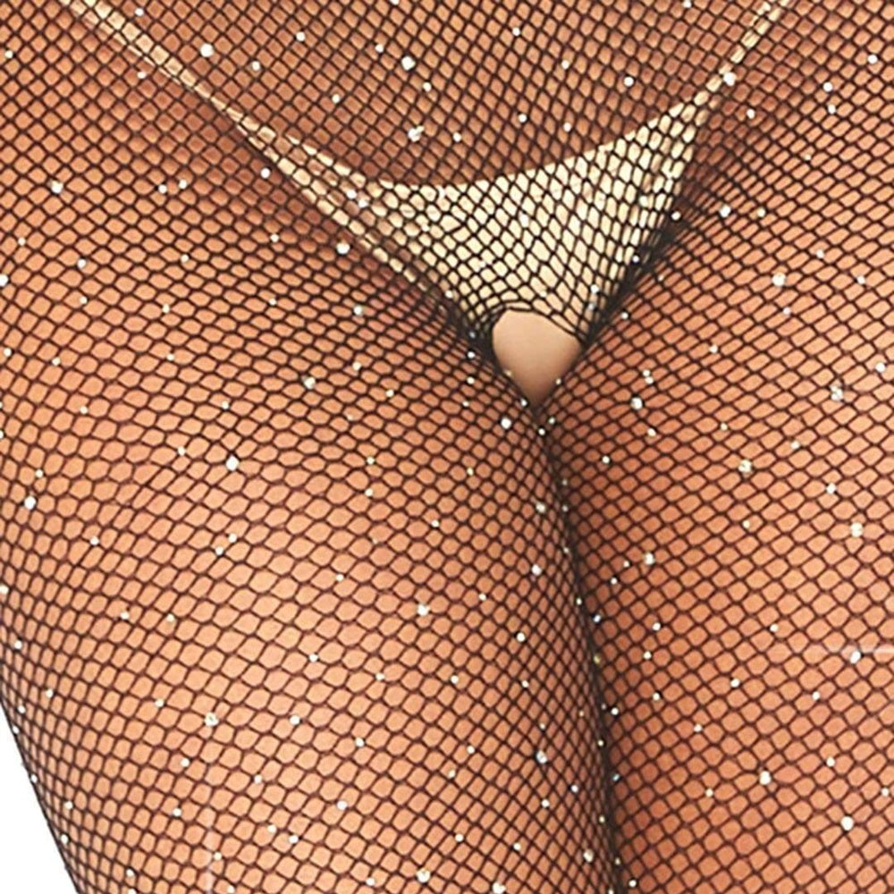 Leg Avenue【鑽石連身內衣】Please Me Rhinestone Bodystocking