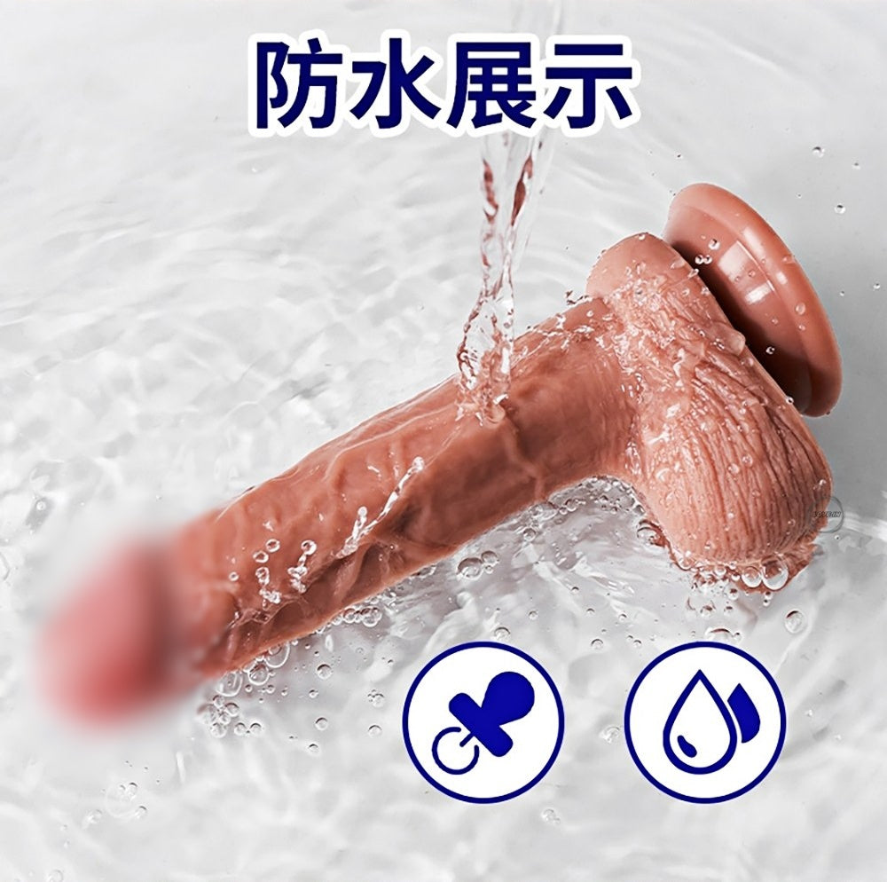 YEAIN【夜櫻-獵狐者仿真吸盤按摩棒-1號】Real Dildo G Point clamx