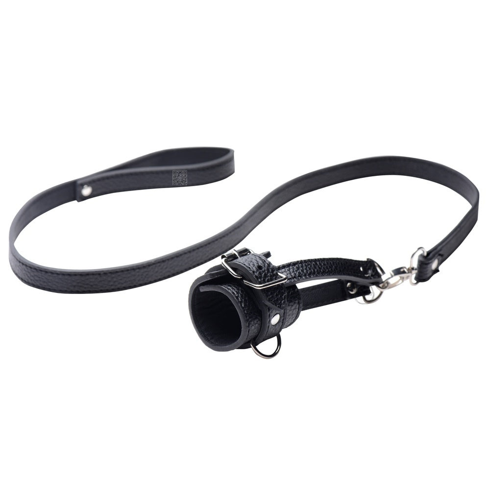 XR Brands【羞辱你的寵物散步-牽引式睪丸拉扯套裝】Ball Stretcher With Leash