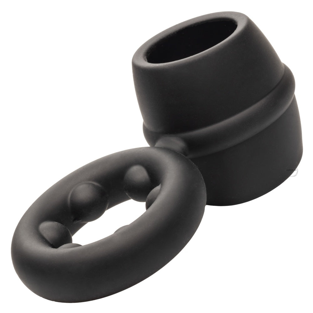 CalExotics【液態矽膠雙效雞環】Alpha Liquid Silicone Dual Magnum Ring