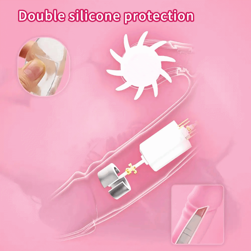 YEAIN【夜櫻-風火輪舌舔高頻伸縮自慰棒】Hot wheel telescoplc vibrators tongue licking high frequency retraction female masturbation stick