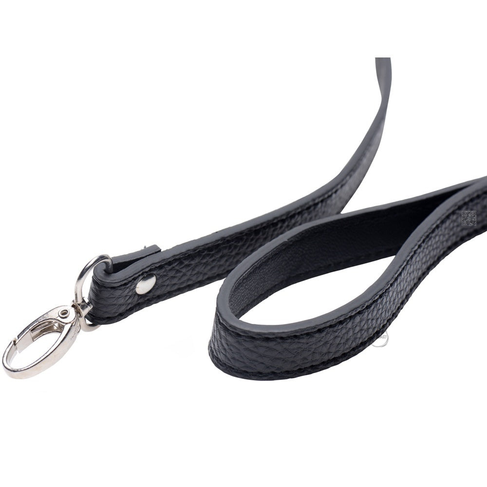 XR Brands【羞辱你的寵物散步-牽引式睪丸拉扯套裝】Ball Stretcher With Leash