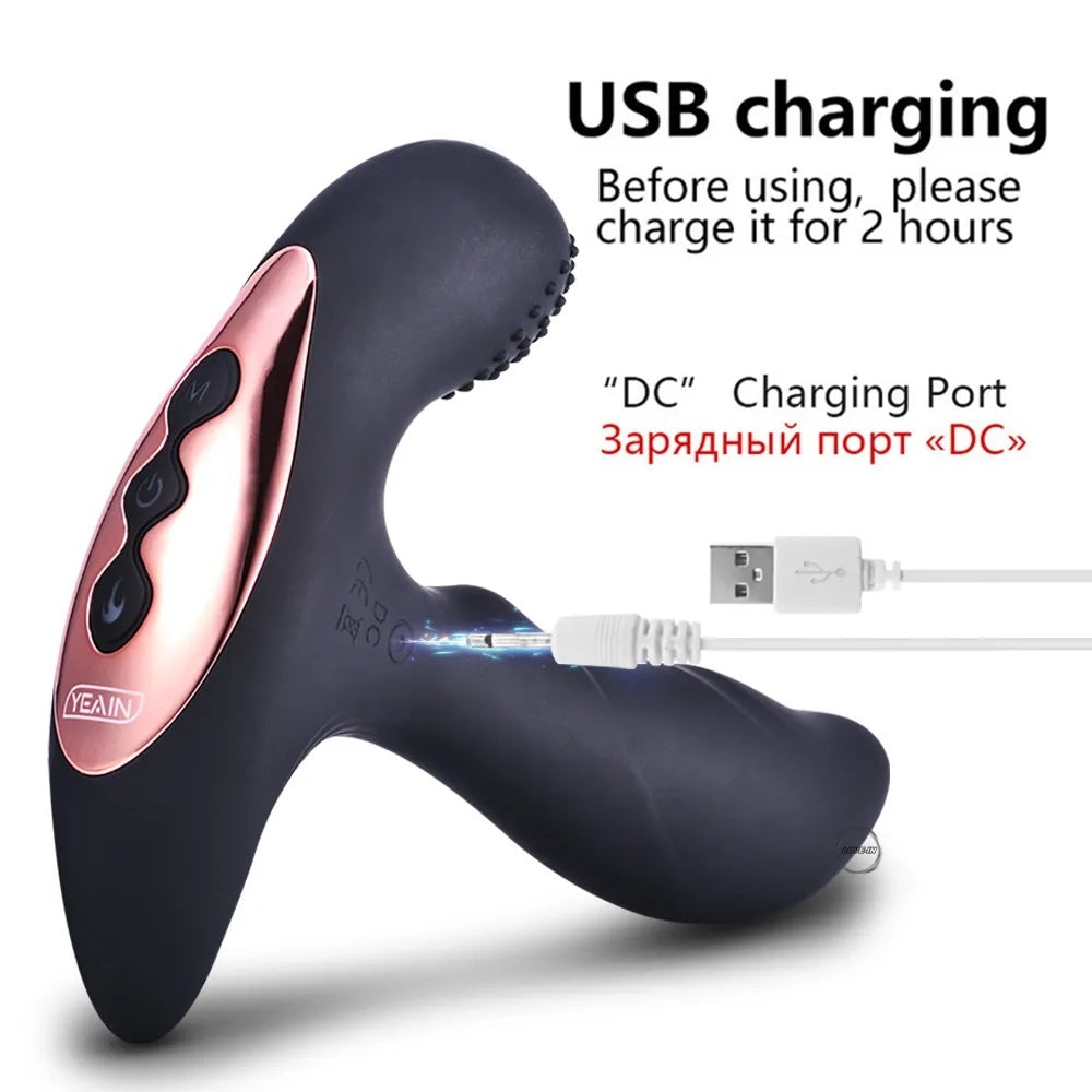 YEAIN【夜櫻-亞當-無線遙控加熱前列腺按摩器】Wireless Remote Control Prostate Massage Anal Vibrating Anal Plug