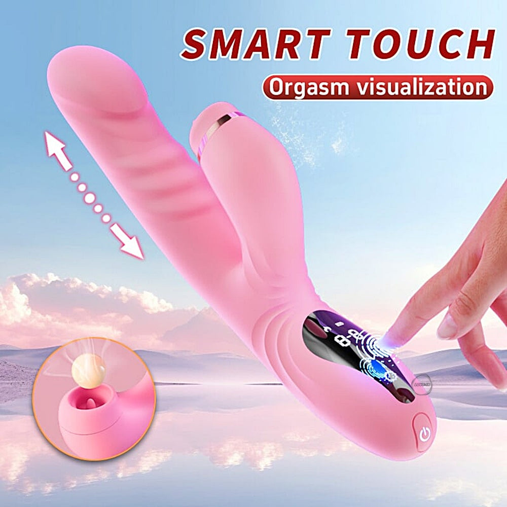 YEAIN【魔法手指-愛神之手的案壓震動棒】Magic Fingers Sucking Vibrators