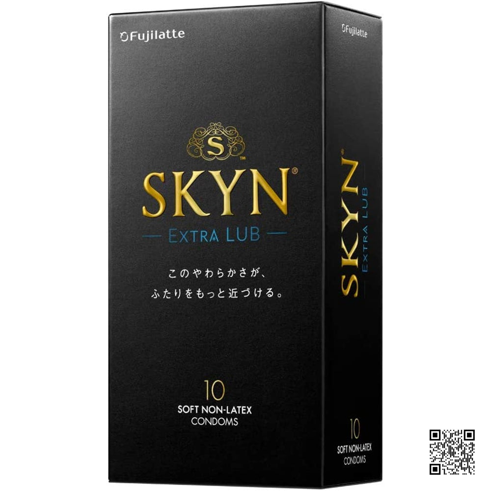 FUJILATEX【日本富力士 SKYN 超潤滑 IR 安全套 (日本版)】不二ラテックス スキンエクストラルブ 10コ