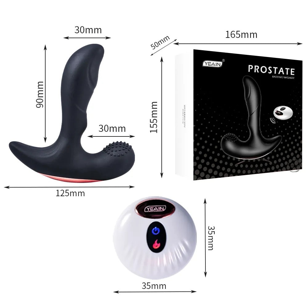 YEAIN【夜櫻-亞當-無線遙控加熱前列腺按摩器】Wireless Remote Control Prostate Massage Anal Vibrating Anal Plug