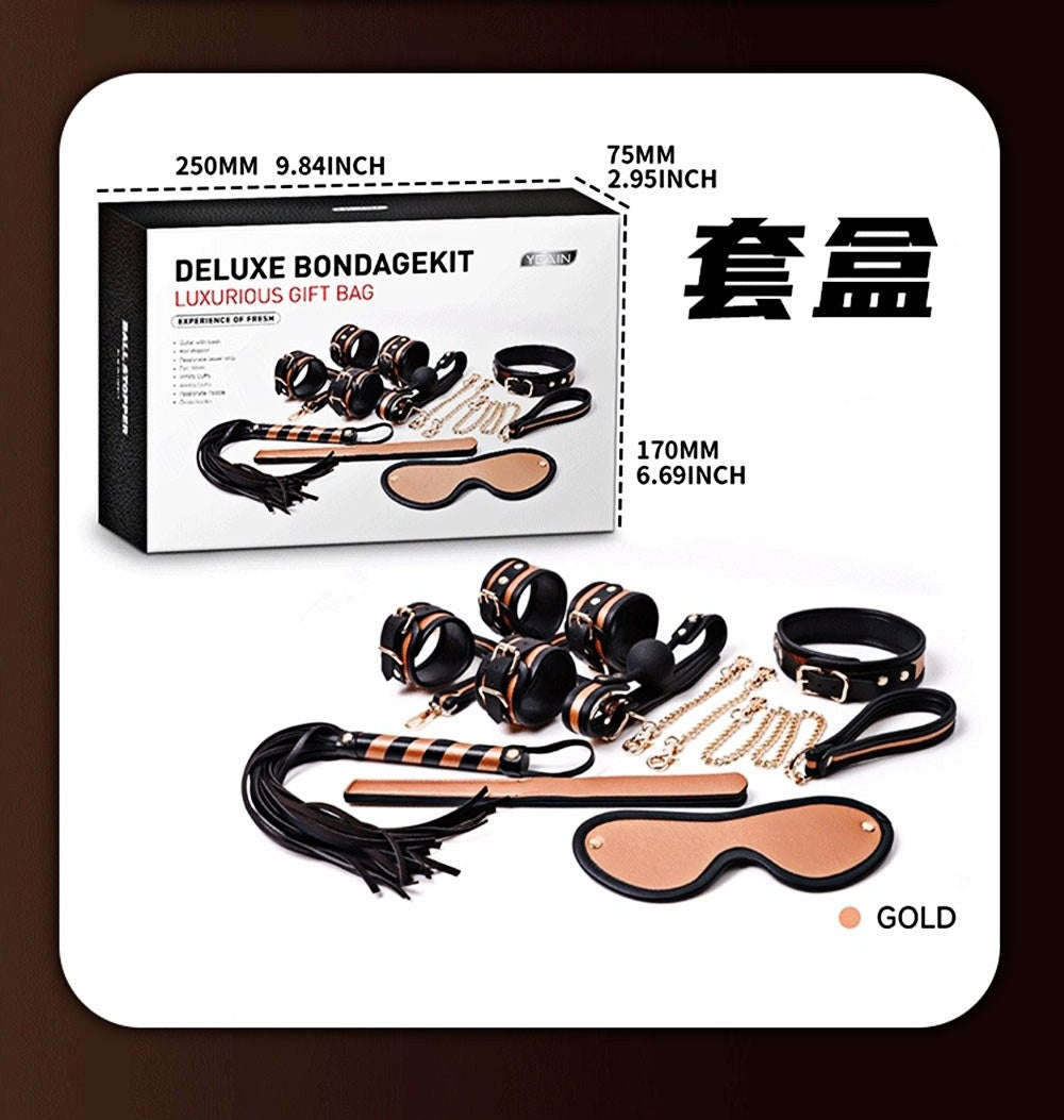 YEAIN【夜櫻 虐戀SM捆綁套裝】DELUXE BONDAGEKIT LUXURIOUS GIFT BAG