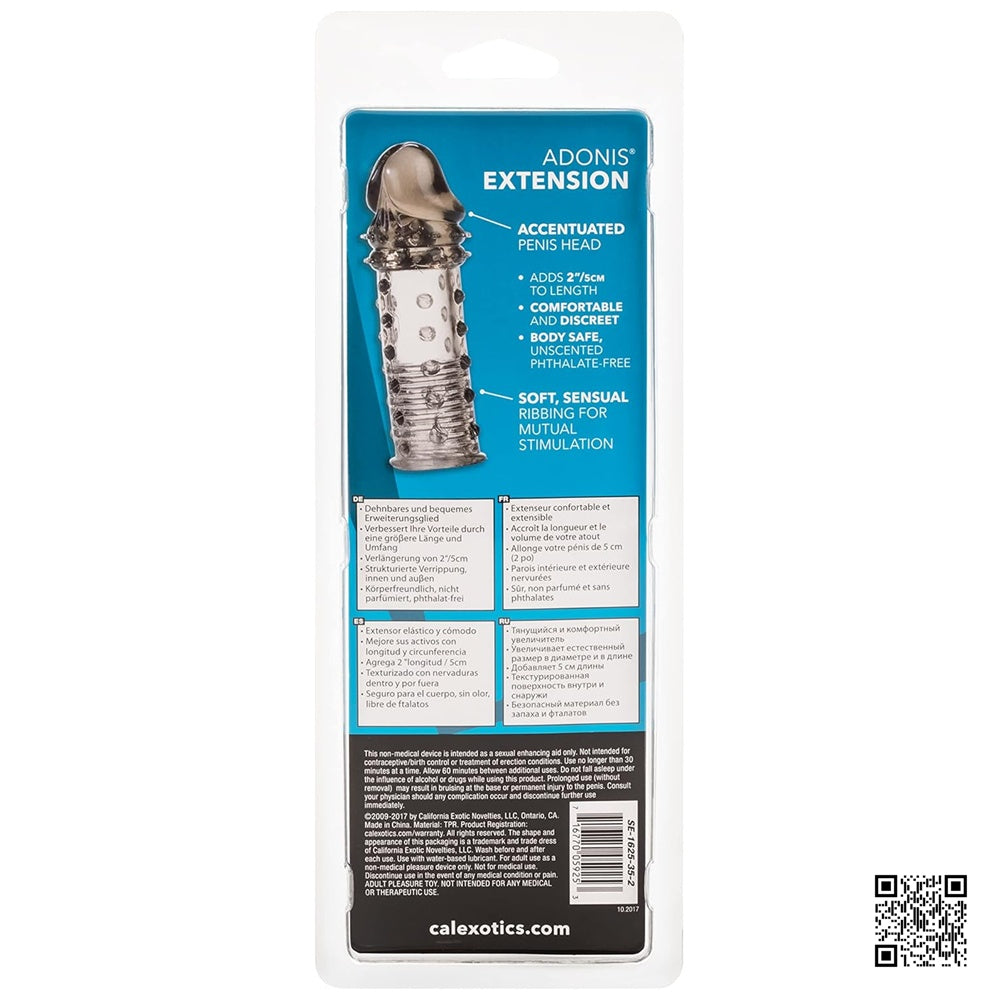 CalExotics【阿多尼斯陰莖擴展套】Adonis™ Extension - Smoke
