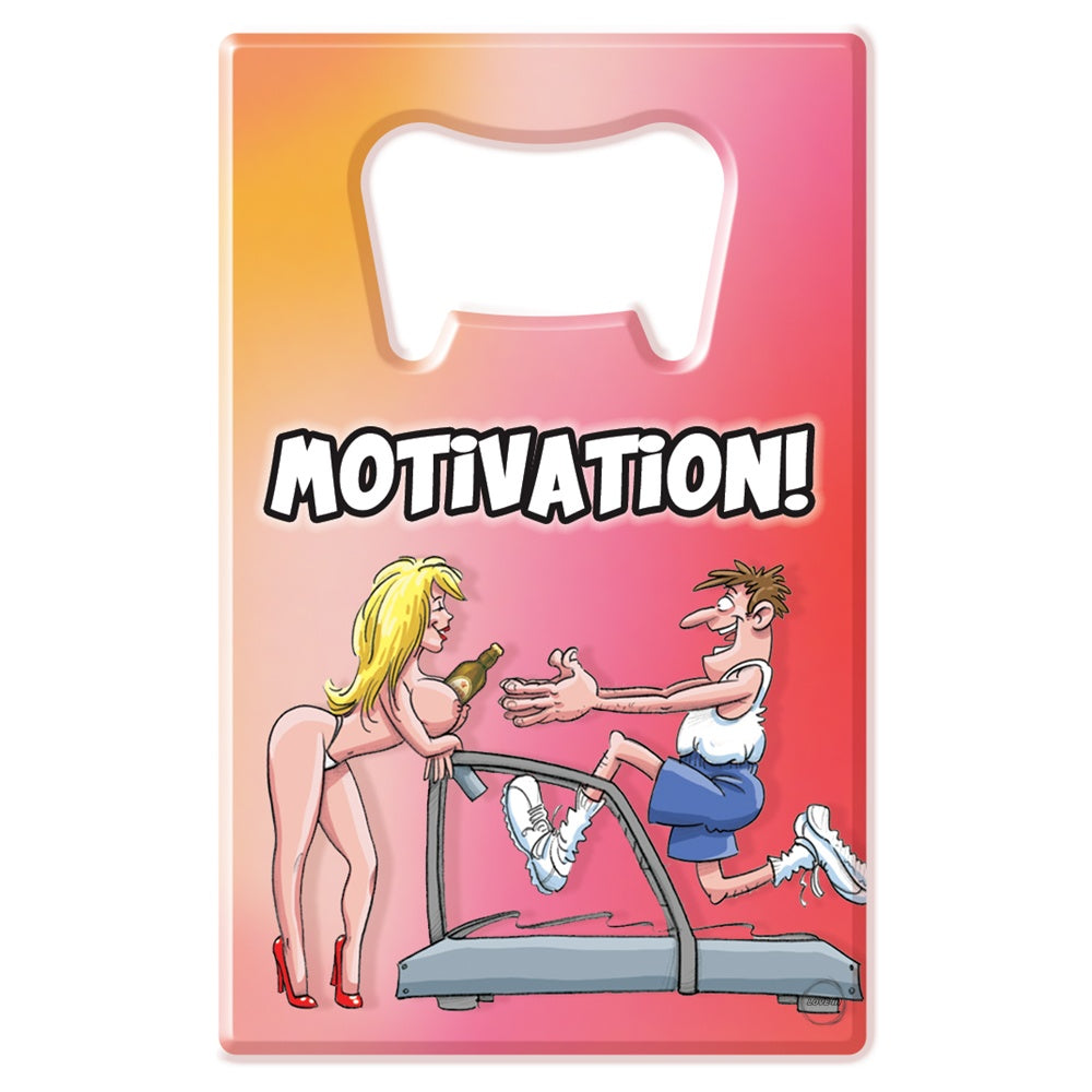 oZZe【動力來源開瓶器｜信用卡大小｜開懷大笑】Bottle Opener Motivation!