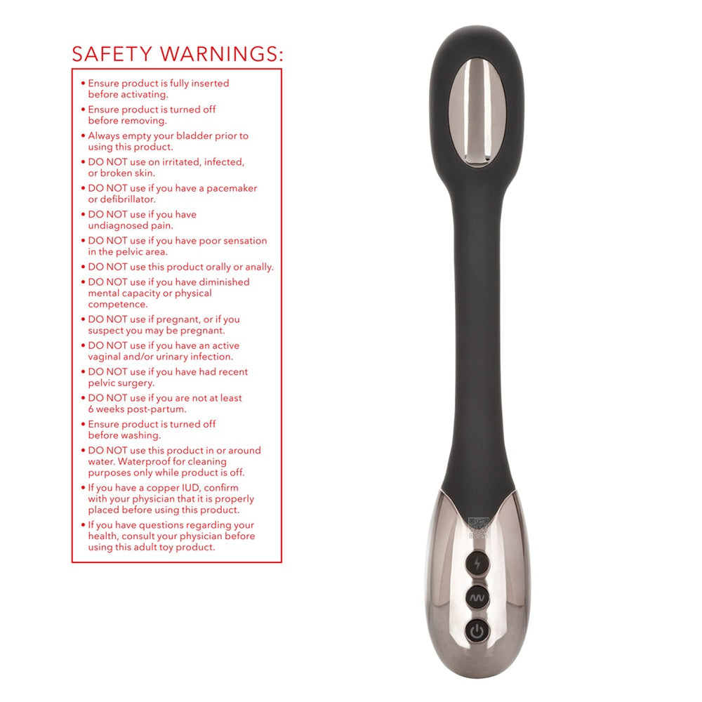 CalExotic【觸電刺激快感｜5頻獨立電擊｜7頻強勁震動｜可彎曲電擊按摩棒】Volt™ Electro-Charge