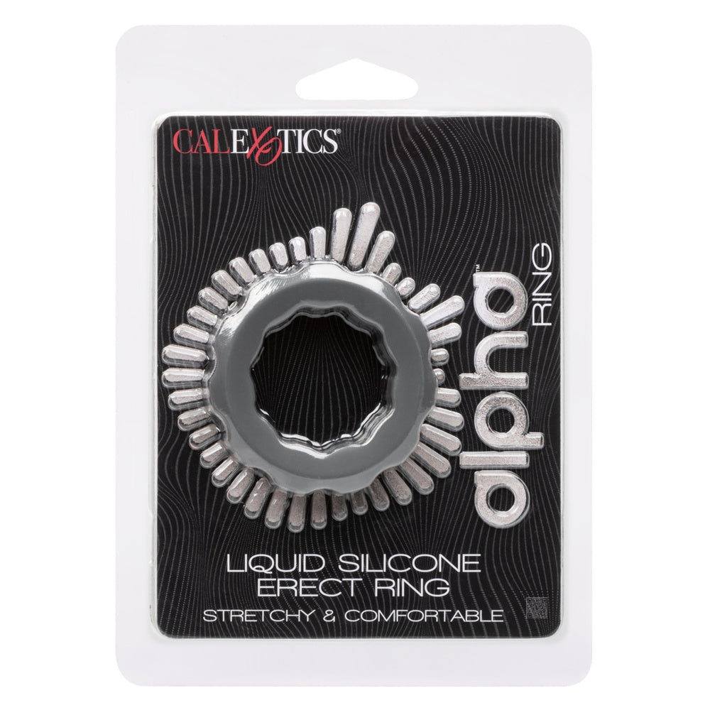 CalExotics【液態矽膠勃起雞環】Alpha™ Liquid Silicone Erect Ring