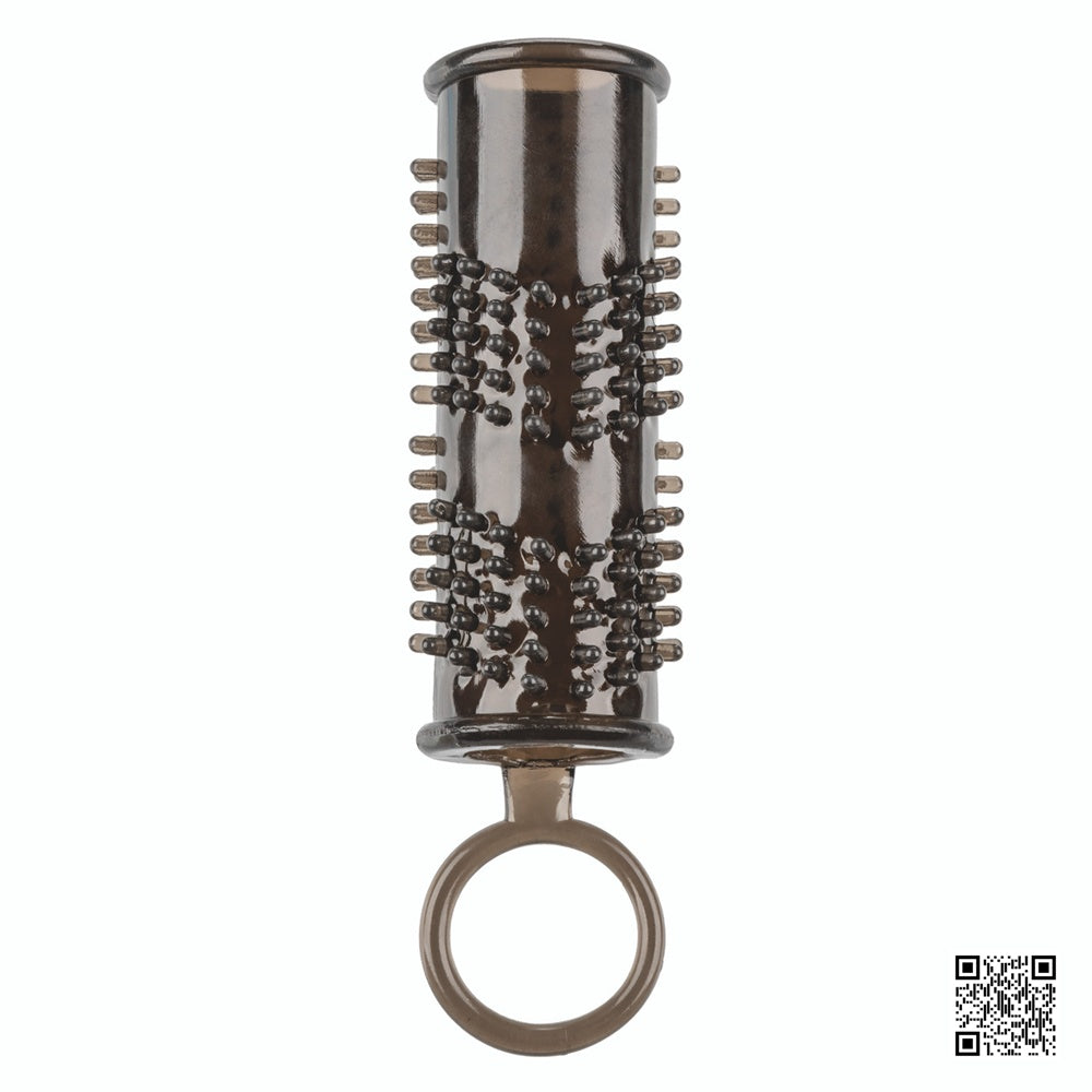 CalExotics【增粗｜增強耐力｜珠子增強磨擦｜快感增強套-黑色】Sensation Enhancer