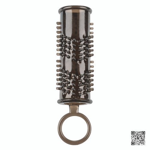 CalExotics【增粗｜增強耐力｜珠子增強磨擦｜快感增強套-黑色】Sensation Enhancer