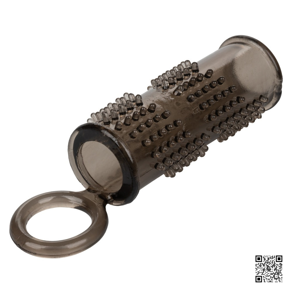 CalExotics【增粗｜增強耐力｜珠子增強磨擦｜快感增強套-黑色】Sensation Enhancer