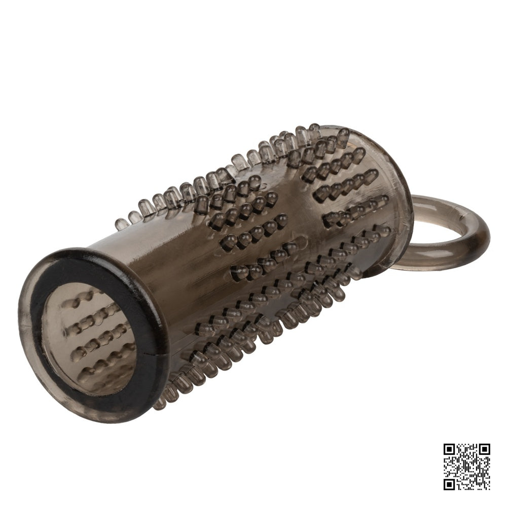 CalExotics【增粗｜增強耐力｜珠子增強磨擦｜快感增強套-黑色】Sensation Enhancer